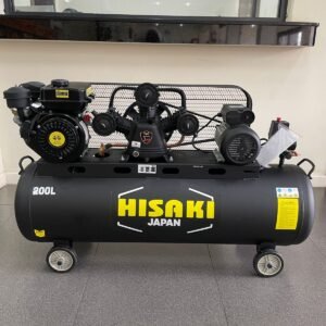 HISAKI JAPAN 2 IN 1 Compressor  300  Litres with Diesel Engine  8.5hp and Motor 3hp