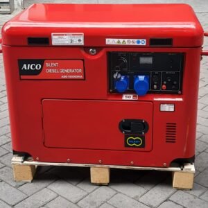 ADG10000SN  Aico Japan Diesel Generator CLOSED TYPE Rated output 10kva WITHOUT ATS SINGLE PHASE