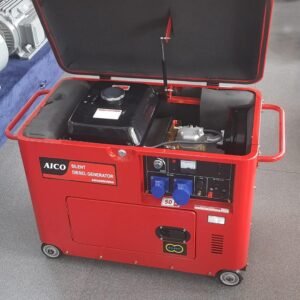 ADG8000SN  Aico Japan Diesel Generator CLOSED TYPE Rated output 8.75kva WITHOUT ATS SINGLE PHASE