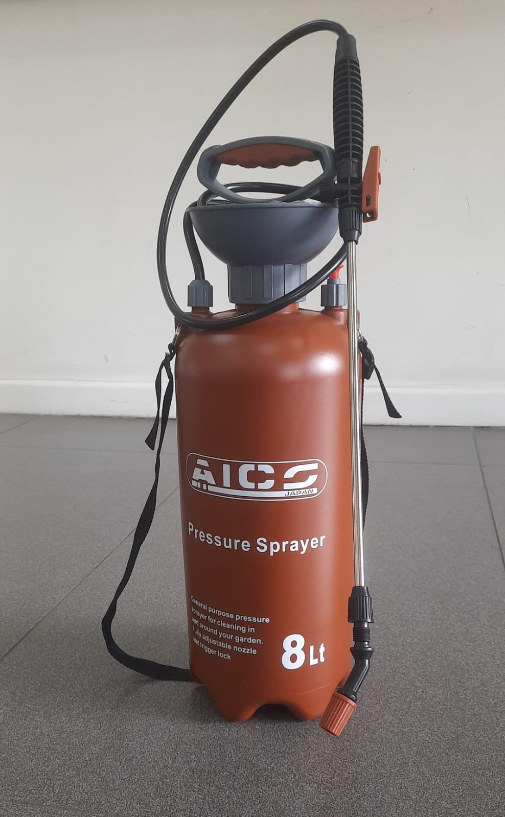 Aico Japan Shoulder Strap manual Sprayer 8 Litres