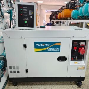 Diesel silent generator 22kva  DG18000SE-3 (DUAL PHASE) PULSAR with ATS