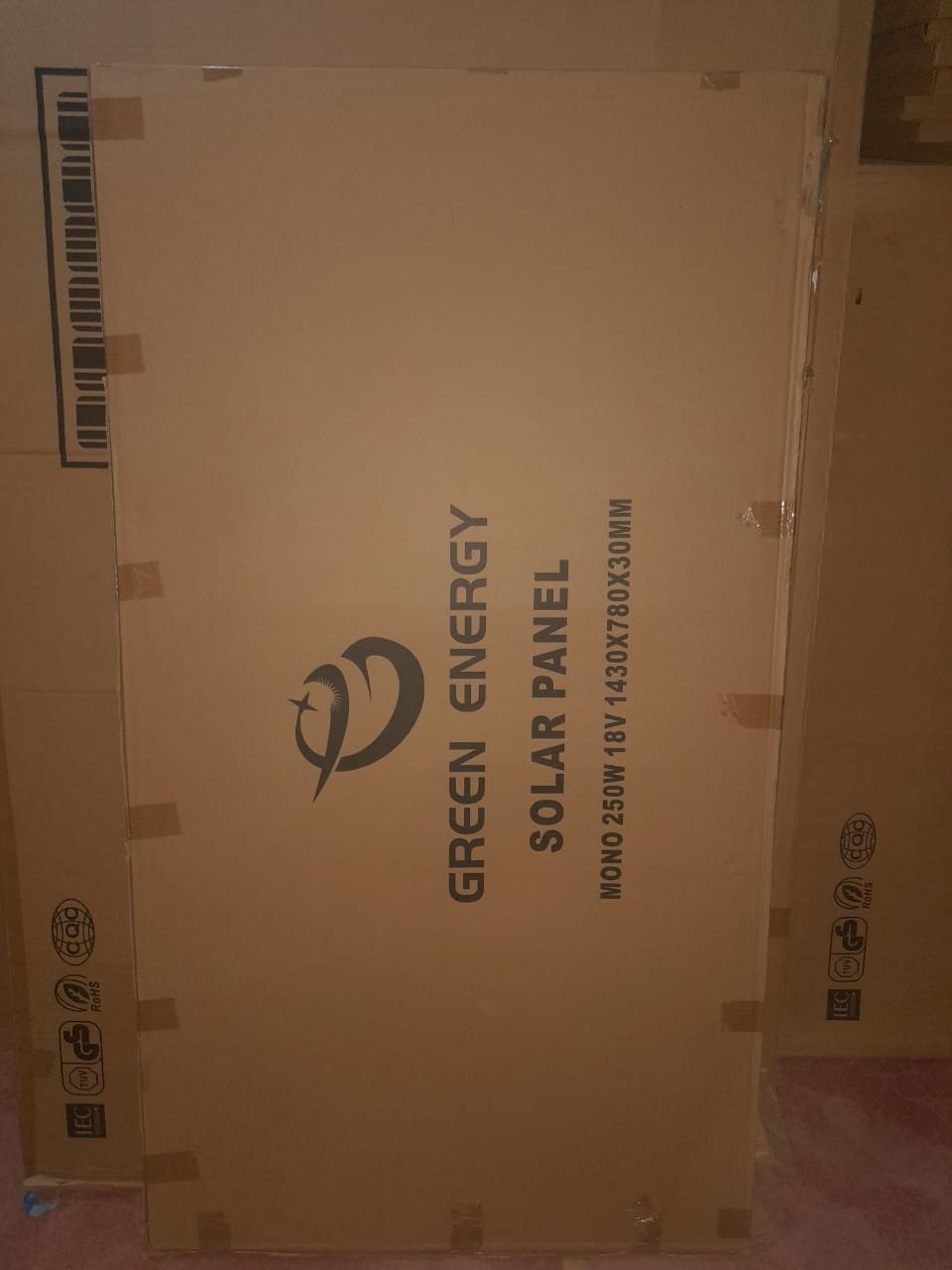 Green energy solar panel 250watts all weather