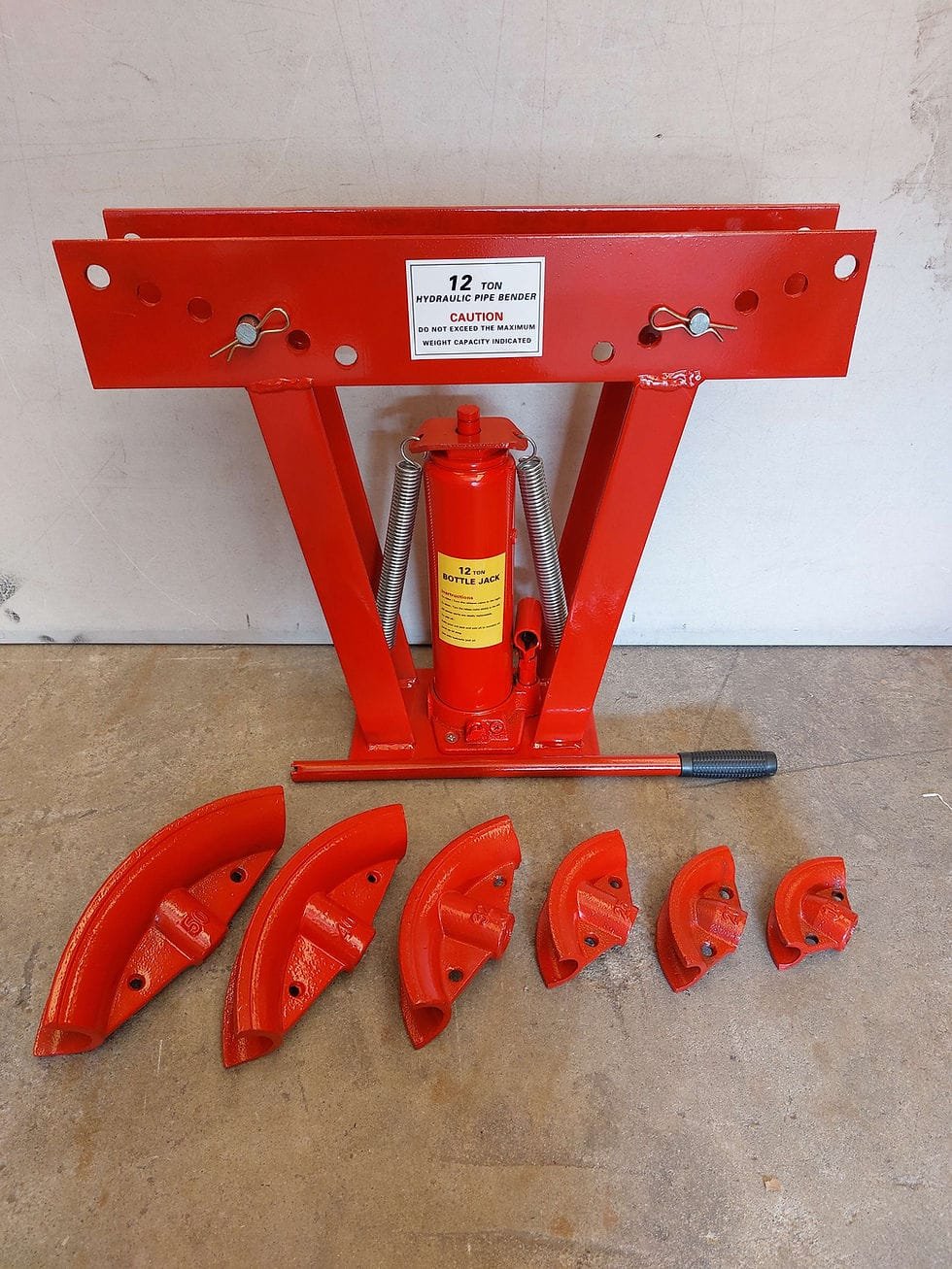 Hydraulic Pipe Bender - 12 ton