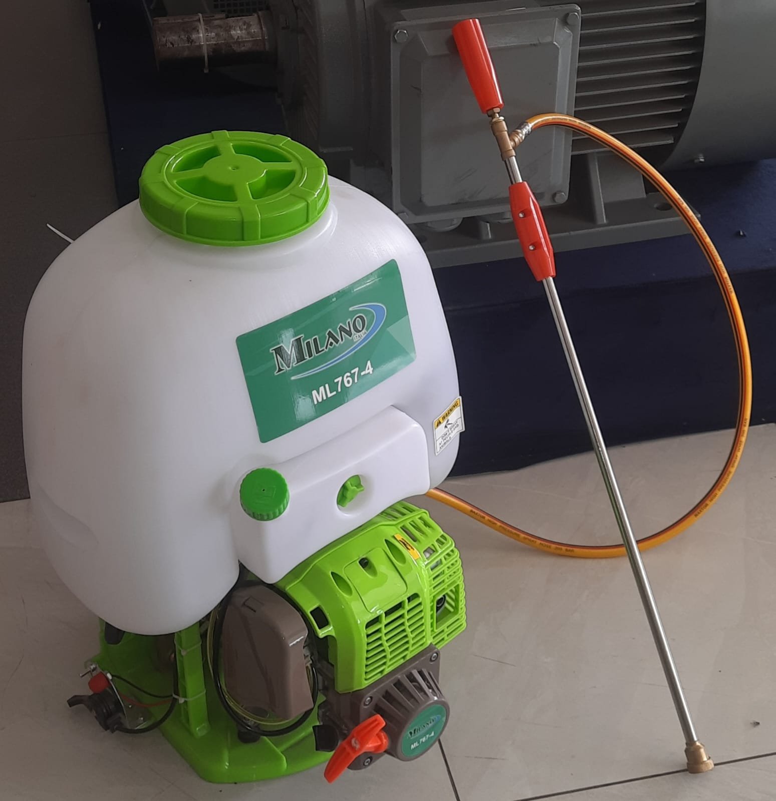 ML767-4 Milano Italia Petrol knapsack sprayer 4 stroke 25 litres