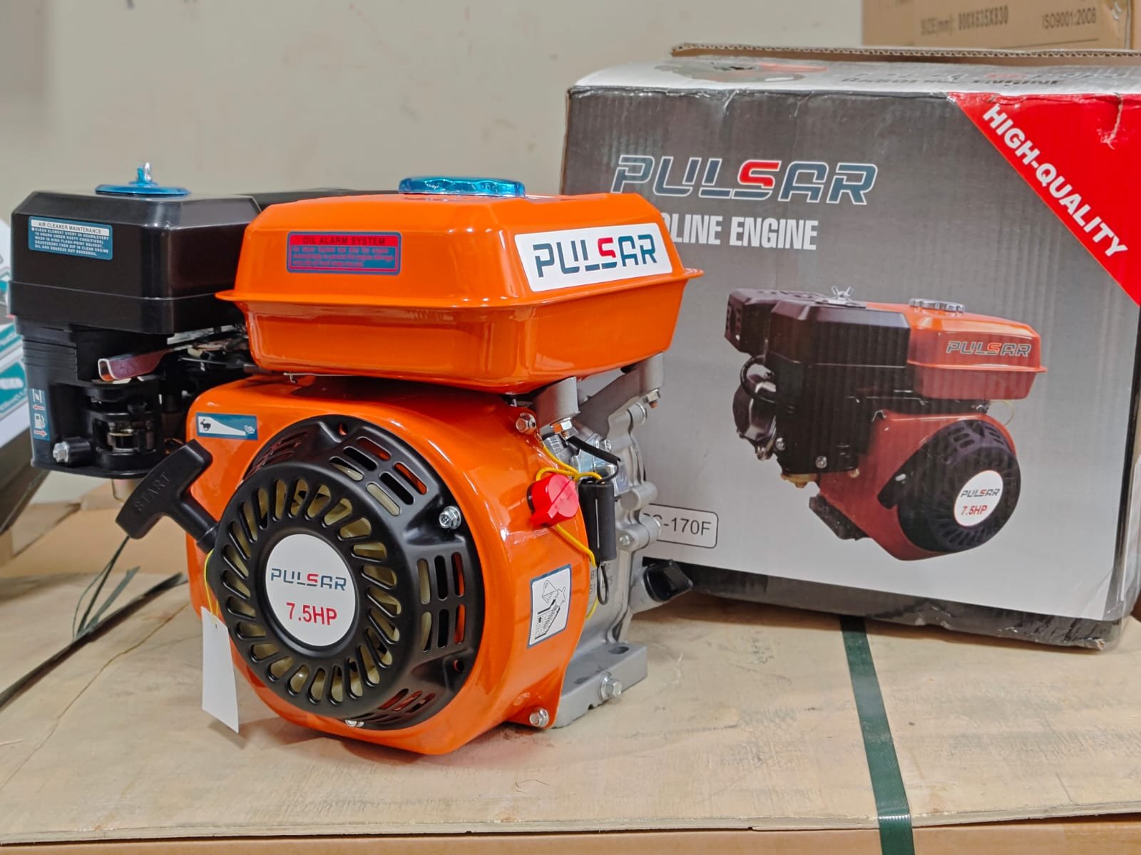 Pulsar petrol engine 7.5hp
