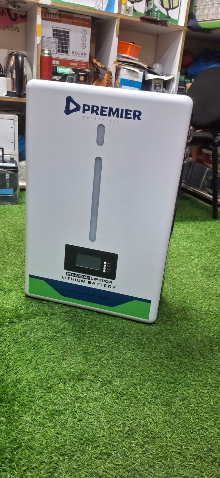 LiFePo4 lithium phosphate iron battery heavy duty 100ah 25.6v